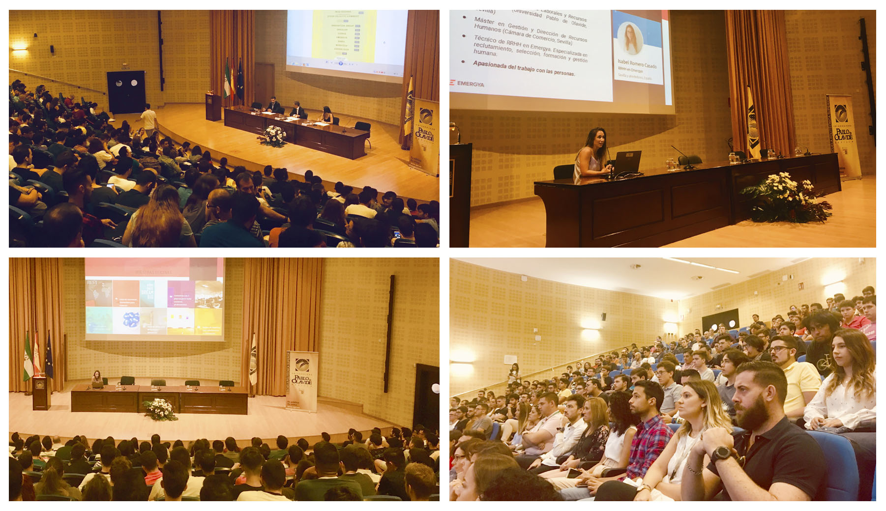 Profesiones con futuro: lleno absoluto en la segunda edición de Ias Jornadas organizadas por la UPO en Sevilla