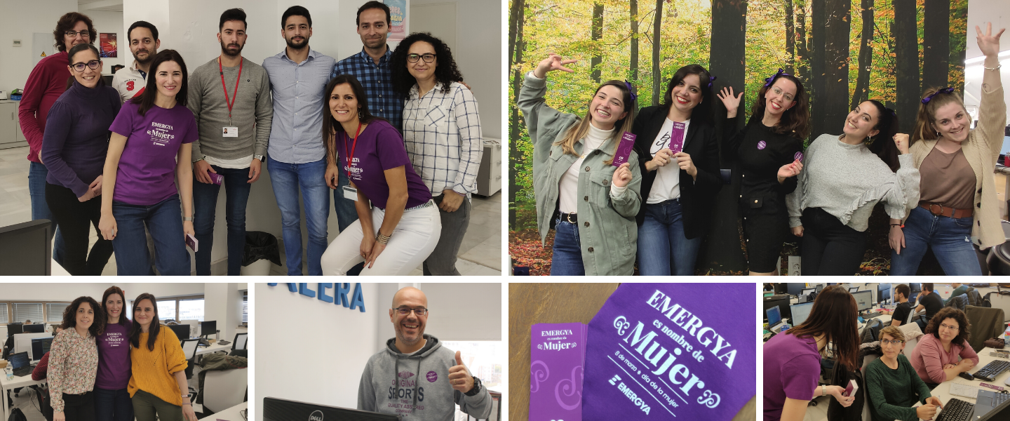 ‘Emergya es nombre de mujer’, nuestra apuesta por la Igualdad en el 8 de marzo