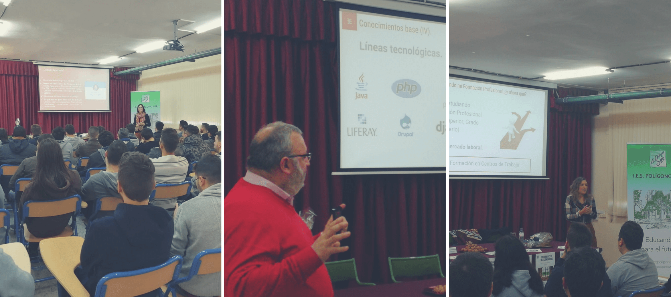 Emergya participa en las XXV Jornadas de Inserción Laboral del IES Polígono Sur Emergya participa en las XXV Jornadas de Inserción Laboral del IES Polígono Sur