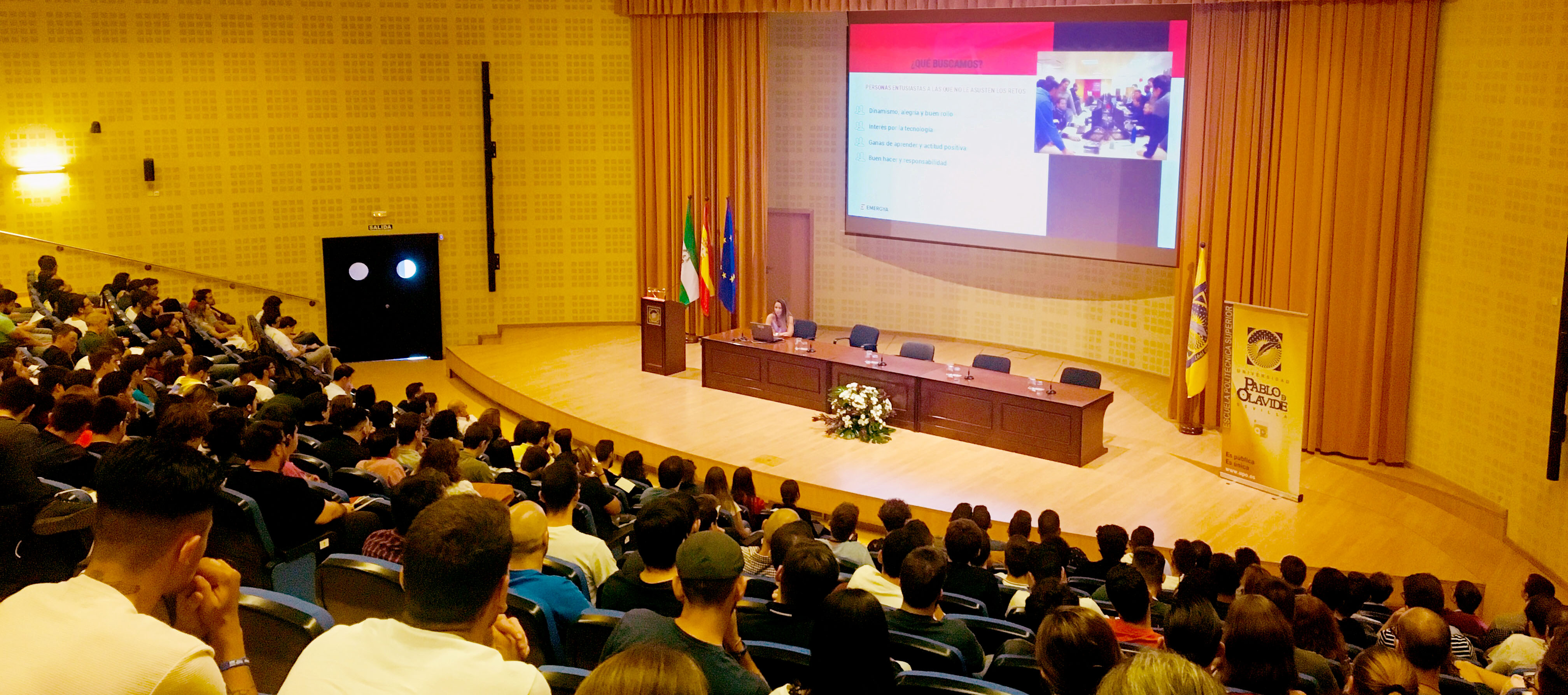 Profesiones con futuro: lleno absoluto en la segunda edición de Ias Jornadas organizadas por la UPO en Sevilla Profesiones con futuro: lleno absoluto en la segunda edición de Ias Jornadas organizadas por la UPO en Sevilla