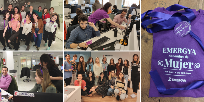 ‘Emergya es nombre de mujer’, nuestra apuesta por la Igualdad en el 8 de marzo