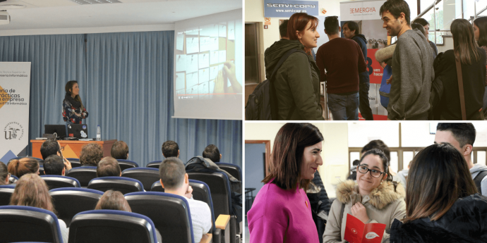 Emergya, presente en la Feria de Prácticas en Empresas de la ETSI de Informática