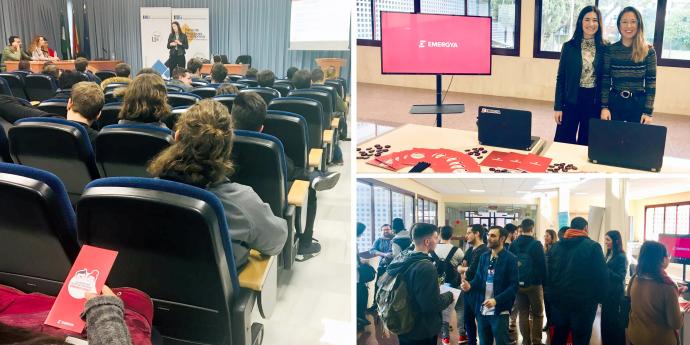 Emergya participa un año más en la Feria de Prácticas de la ETSII