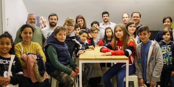 Emergya recibe la visita de niñas y niños de la iniciativa GEN10S